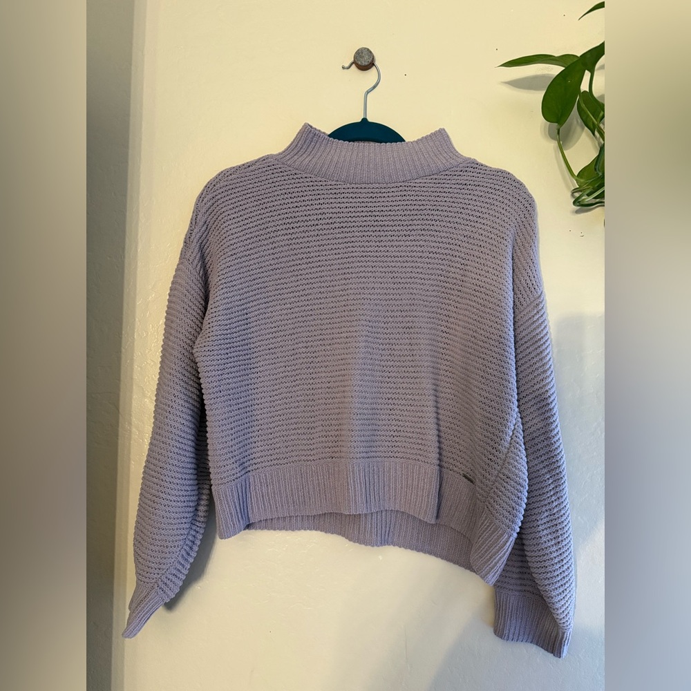 Hollister Lilac Cowl Neck Sweater